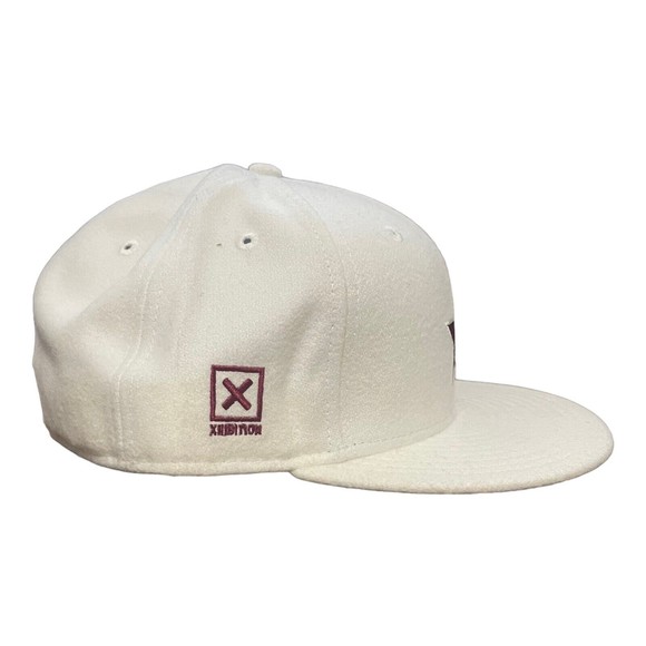 New Era Cleveland NBA All Star Game 59FIFTY Fitted Hat Cap Wool White - Picture 2 of 3